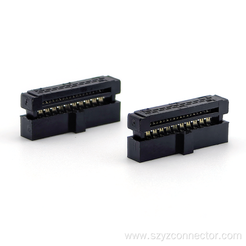 1.27 IDC connector thickened cover PBT